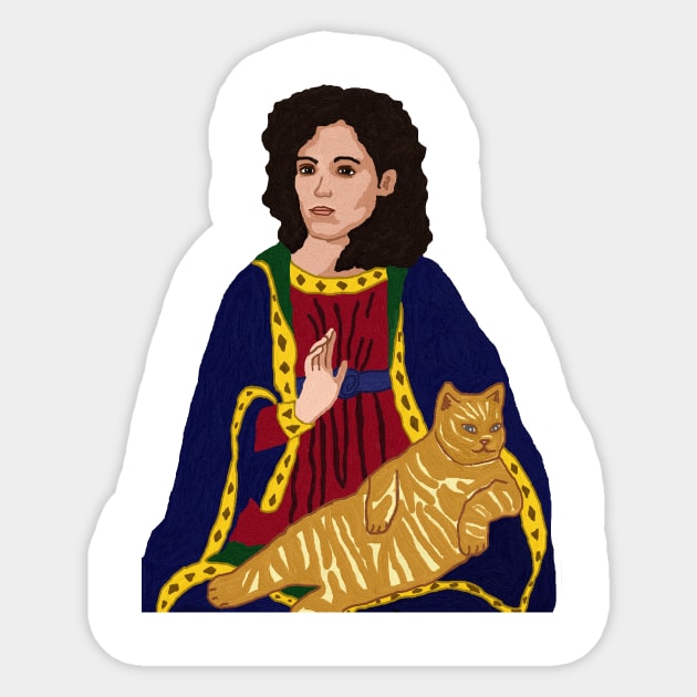 Saint Ripley Sticker by DeliciousAmbiguity